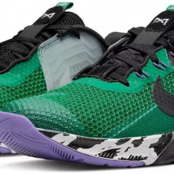 Nike Metcon 7 Green Malachite Black Mens CZ8281-300 Crossfit No Lid - Picture 9 of 9